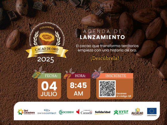 AGENDA lanzamiento CACAO DE ORO 2025